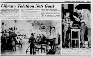other Newspaper clipping from Nov 22, 1982 5789059