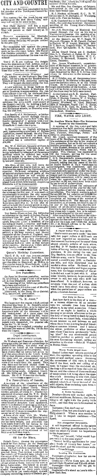 other Newspaper clipping from May 23, 1888 5789321