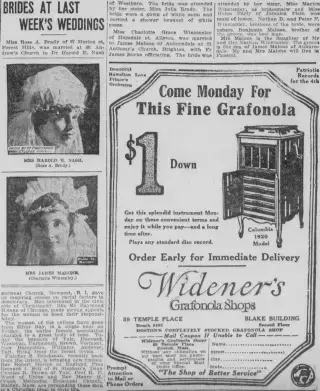 Marriage Newspaper clipping from Jun 27, 1920 5789393
