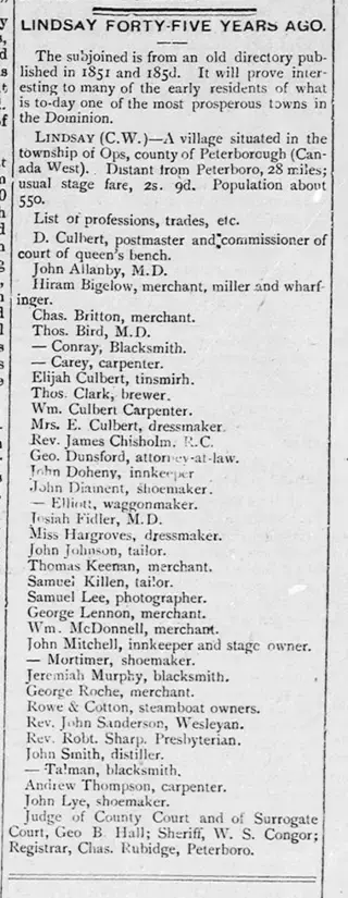 Business Newspaper clipping from Dec 3, 1896 5789454