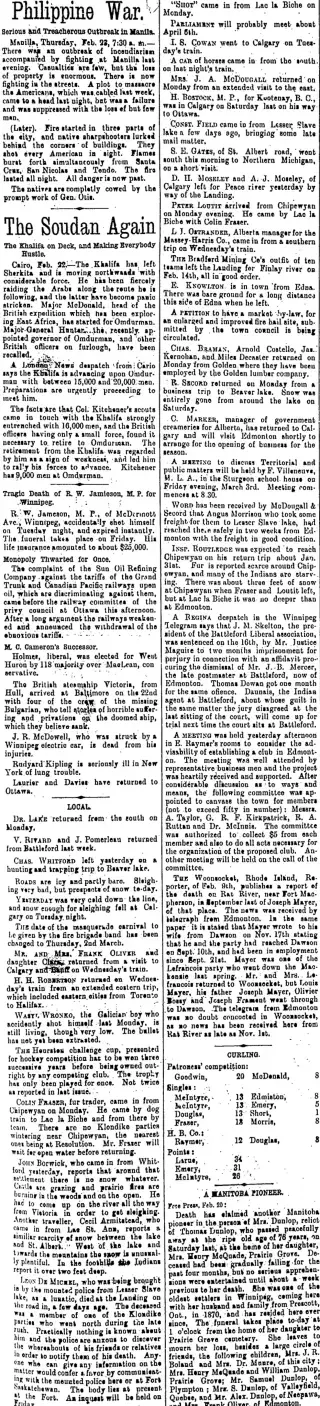 other Newspaper clipping from Feb 23, 1899 5790140