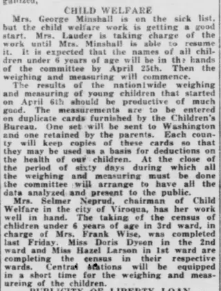 other Newspaper clipping from Apr 10, 1918 5790418