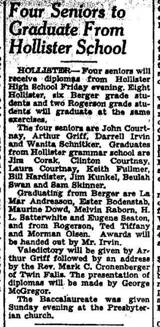 other Newspaper clipping from May 8, 1946 5790447