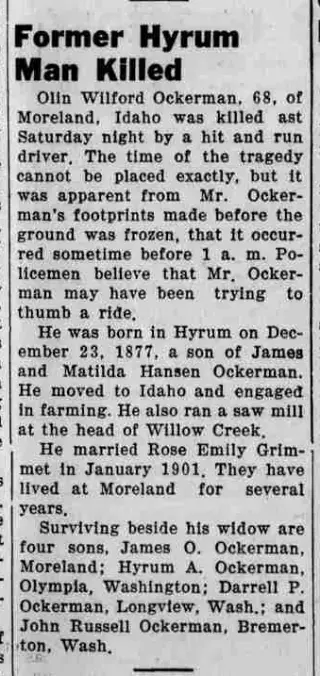 other Newspaper clipping from Dec 13, 1946 5790552