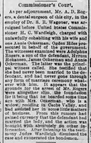 other Newspaper clipping from Feb 10, 1888 5790575