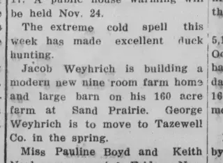 General news Newspaper clipping from Nov 19, 1953 5790803