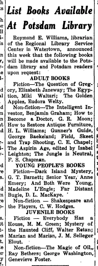 other Newspaper clipping from Sep 21, 1949 5790851