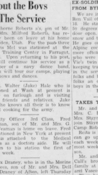 other Newspaper clipping from Feb 10, 1944 5790862