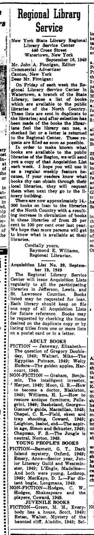 other Newspaper clipping from Sep 27, 1949 5790867