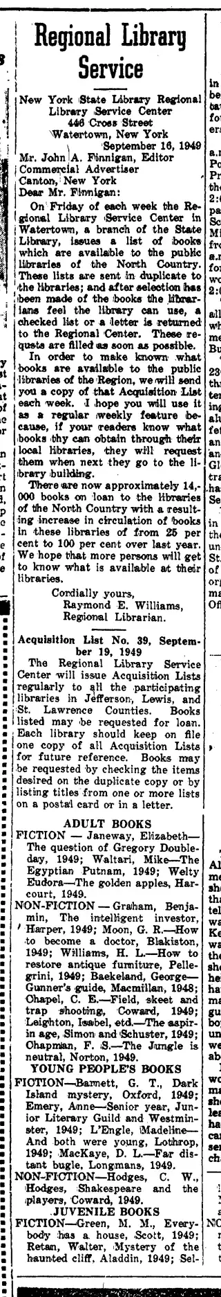 other Newspaper clipping from Sep 27, 1949 5790881