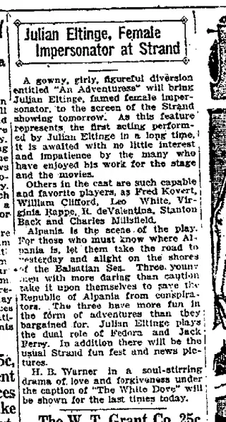 other Newspaper clipping from May 29, 1920 5790956