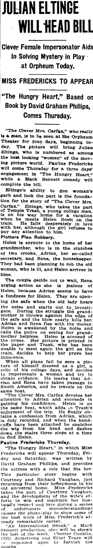 other Newspaper clipping from Dec 23, 1917 5791037