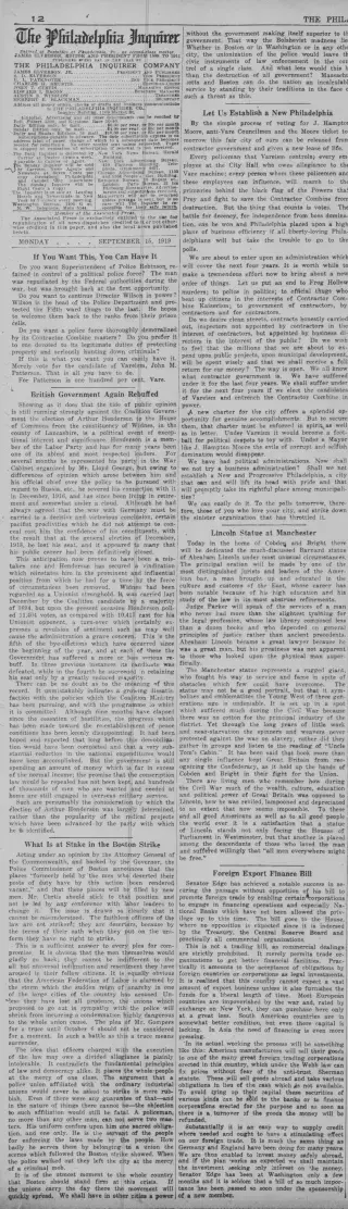 other Newspaper clipping from Sep 15, 1919 5791101