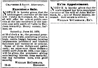 other Newspaper clipping from May 18, 1876 5791211