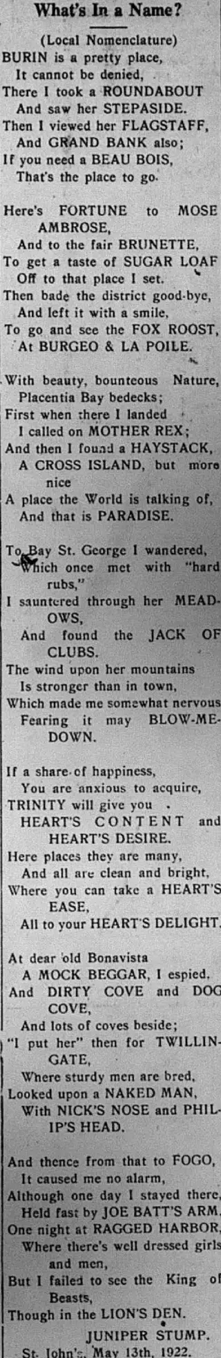 other Newspaper clipping from May 13, 1922 5791253