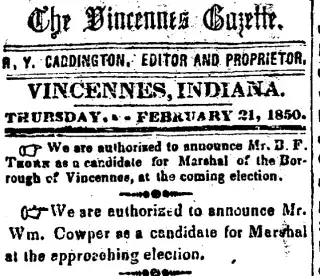 other Newspaper clipping from Feb 21, 1850 5791313