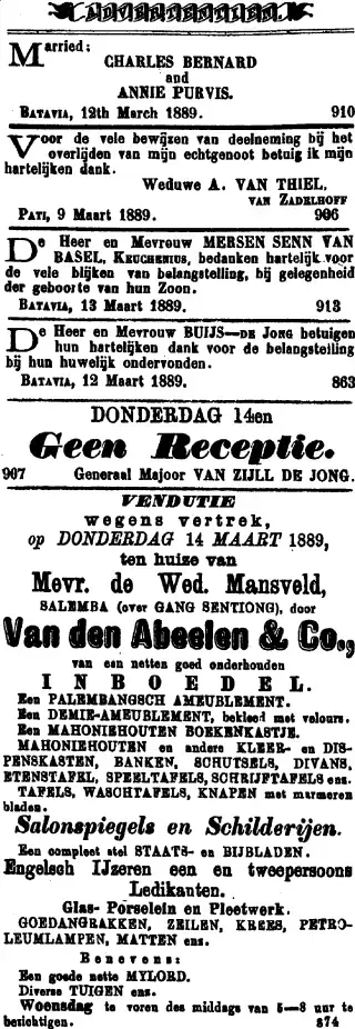 other Newspaper clipping from Mar 13, 1889 5791541