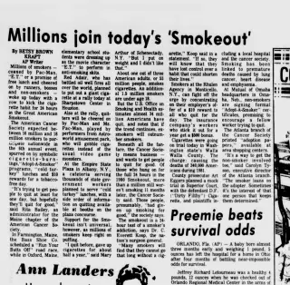 other Newspaper clipping from Nov 18, 1982 5791868