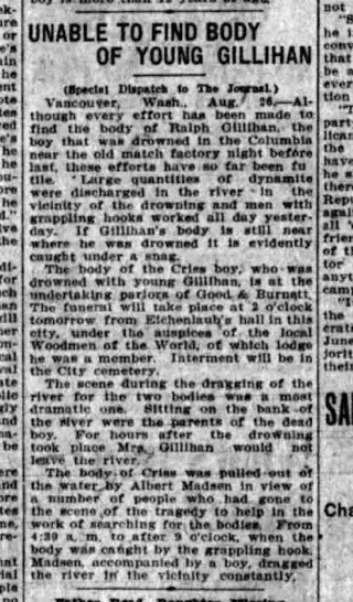 other Newspaper clipping from Aug 26, 1905 5791942