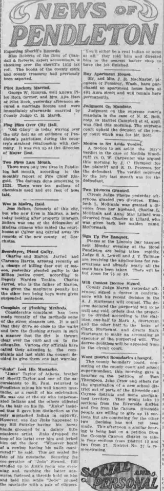 other Newspaper clipping from Feb 8, 1917 5791948