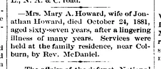 other Newspaper clipping from Oct 28, 1881 5791955
