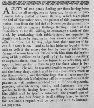 other Newspaper clipping from Sep 12, 1765 5792387