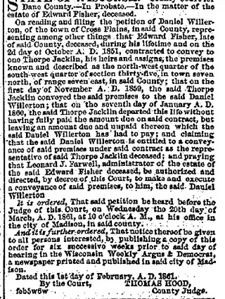 other Newspaper clipping from Mar 25, 1861 5792688