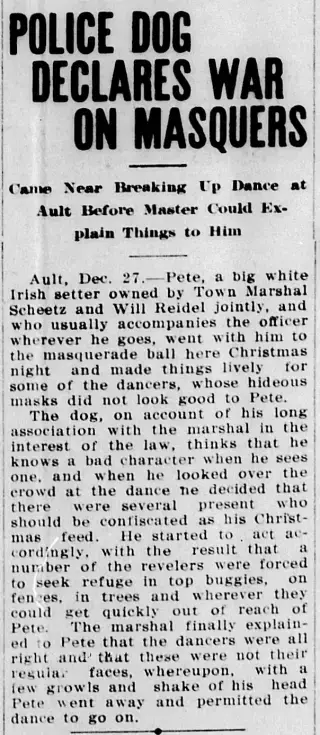 other Newspaper clipping from Jan 2, 1913 5792743