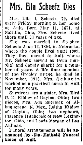 Obituary Newspaper clipping from Mar 31, 1950 5792862