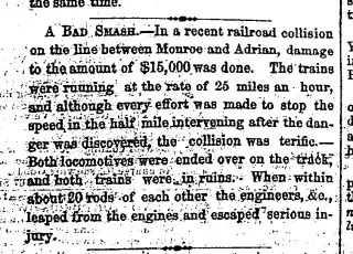 other Newspaper clipping from Oct 30, 1851 5793002