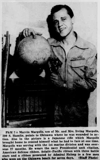 other Newspaper clipping from Aug 23, 1945 5793212