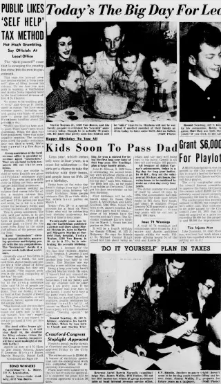 other Newspaper clipping from Feb 29, 1956 5793233