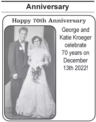 Marriage Newspaper clipping from Dec 9, 2022 5793346