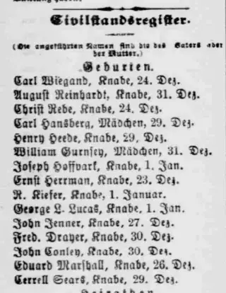 Birth Newspaper clipping from Jan 2, 1886 5793353