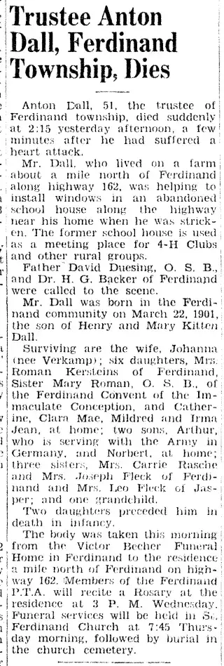 other Newspaper clipping from Nov 4, 1952 5793426