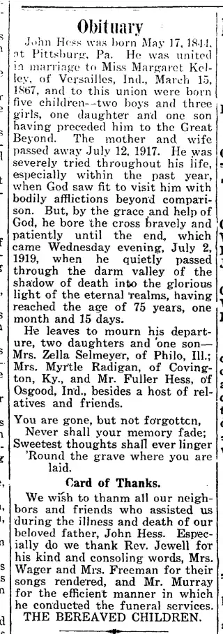 other Newspaper clipping from Aug 13, 1919 5793615