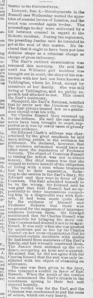 other Newspaper clipping from Dec 5, 1891 5793639