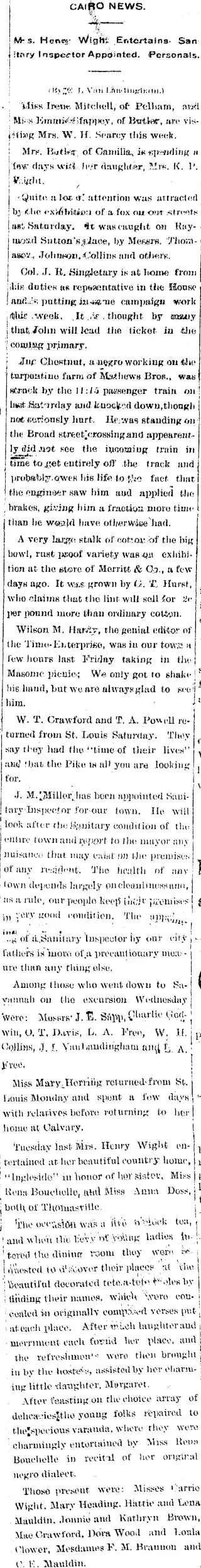 other Newspaper clipping from Aug 19, 1904 5793692