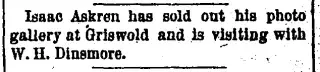 other Newspaper clipping from May 10, 1899 5793798