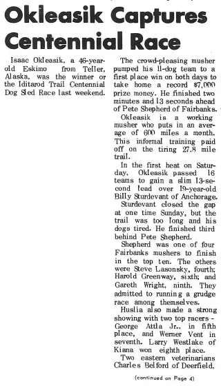 other Newspaper clipping from Feb 17, 1967 5793890