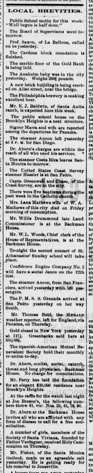 other Newspaper clipping from Oct 3, 1875 5793980