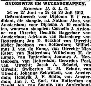 other Newspaper clipping from Jul 30, 1913 5794074