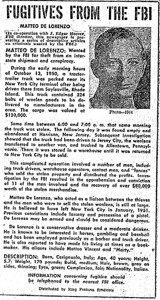 other Newspaper clipping from Dec 1, 1952 5794151