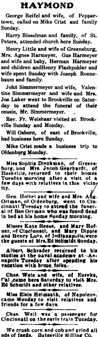 Obituary Newspaper clipping from Sep 30, 1915 5794158