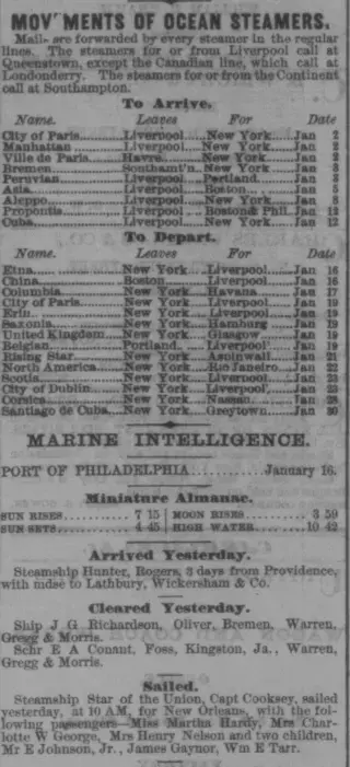 other Newspaper clipping from Jan 16, 1867 5794347