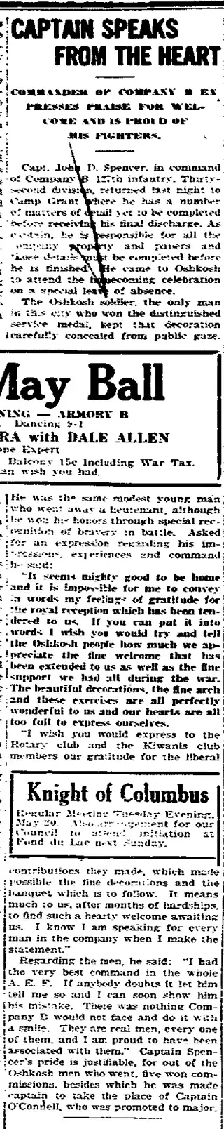 other Newspaper clipping from May 19, 1919 5794686