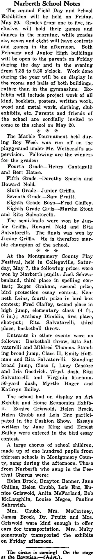 other Newspaper clipping from May 13, 1932 5794789