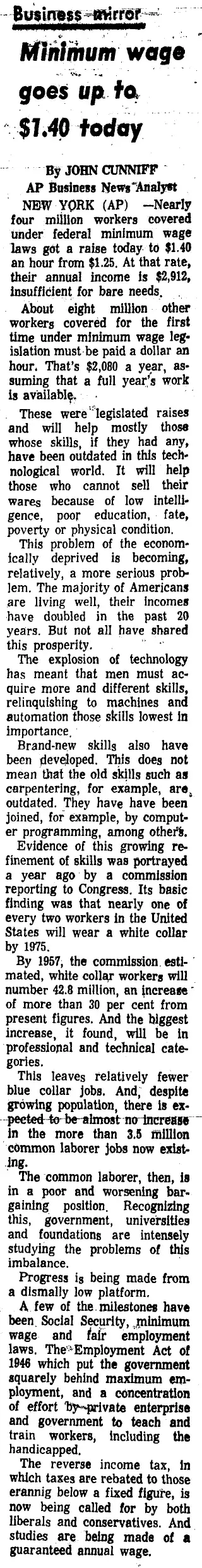 other Newspaper clipping from Feb 1, 1967 5794794