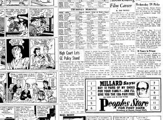 other Newspaper clipping from Oct 17, 1956 5795285