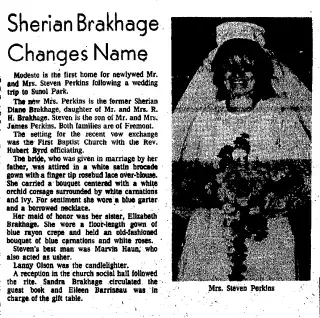 Marriage Newspaper clipping from Jul 10, 1966 5795305